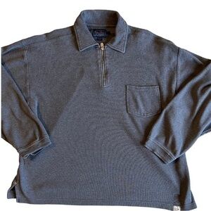 Tommy Bahama Indigo Palms Denim Company 1/4 zip pullover
